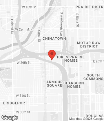 Map of Carbon Live Fire Mexican Grill - 300 W 26th St, Chicago, IL, 60616, US